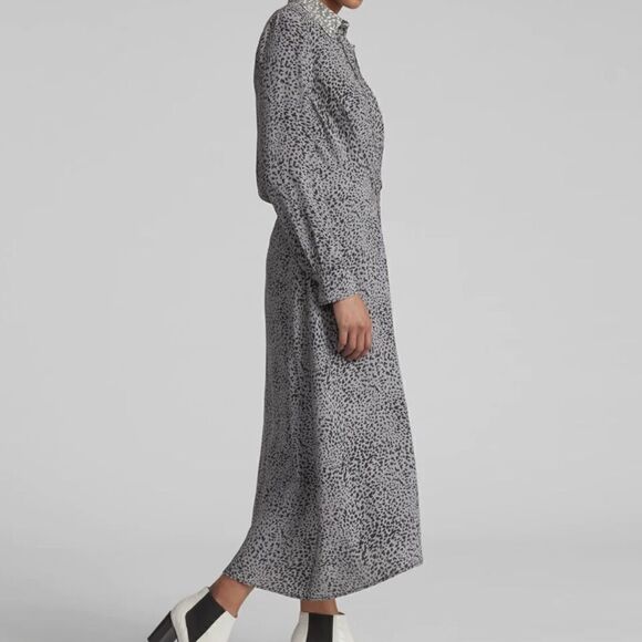 Rag & Bone Collection - Karen Dress Black Multi NWT 2 - Picture 2 of 9
